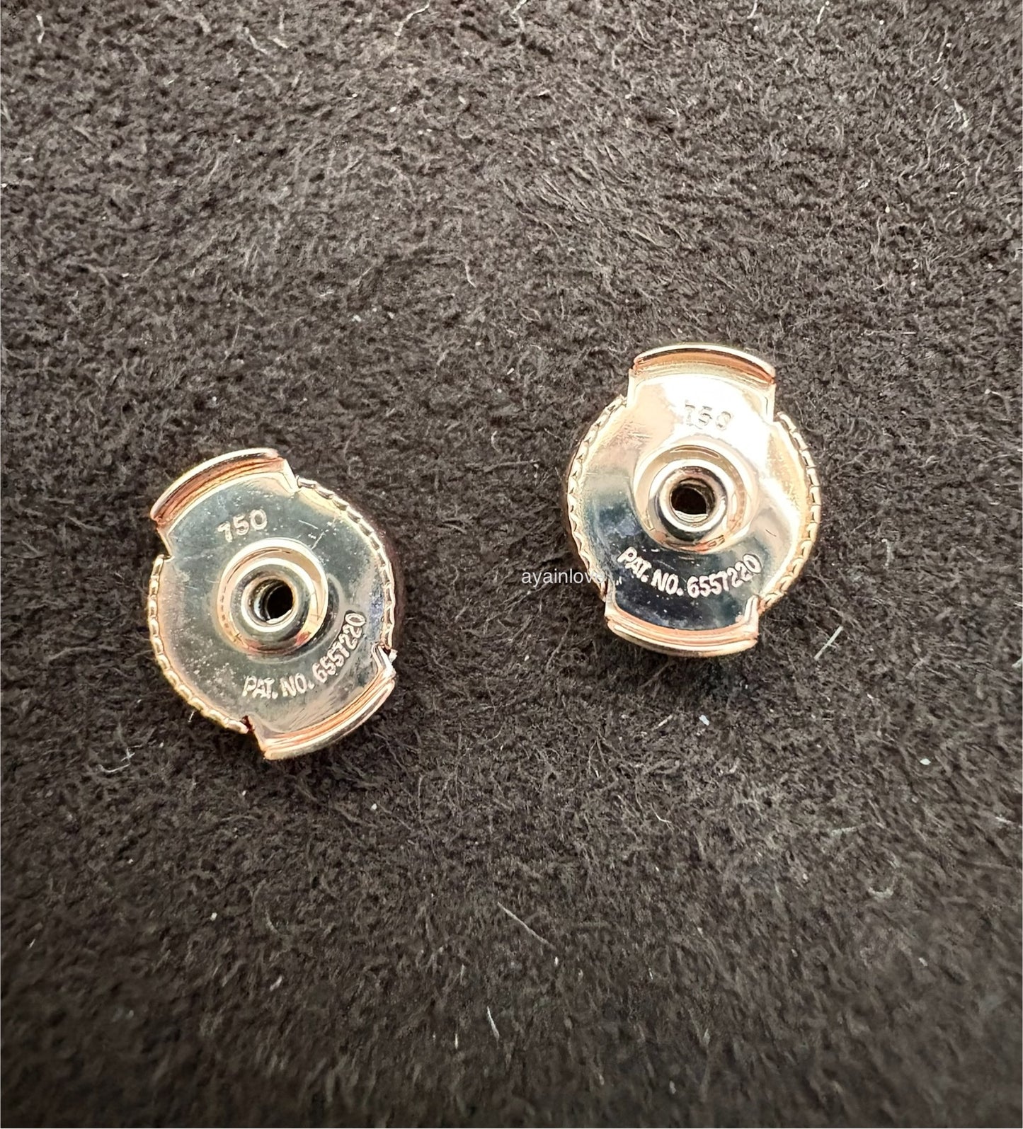 HERMES Loop Small 5 cm 18KT Rose Gold Earrings