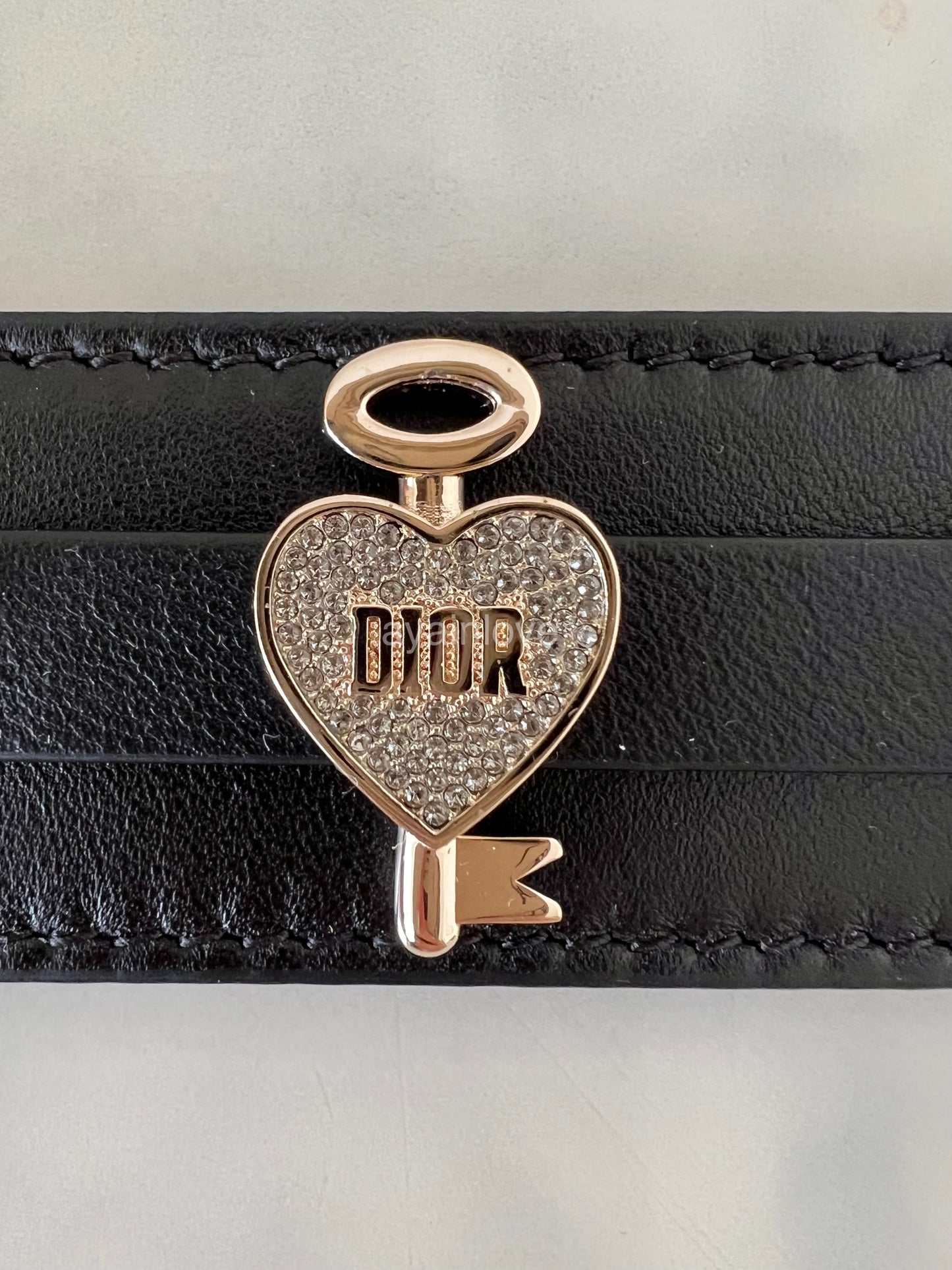 DIOR Small Lady Dior Black Cannage My ABCDior Lucky Badges Bag Light Gold Hardware