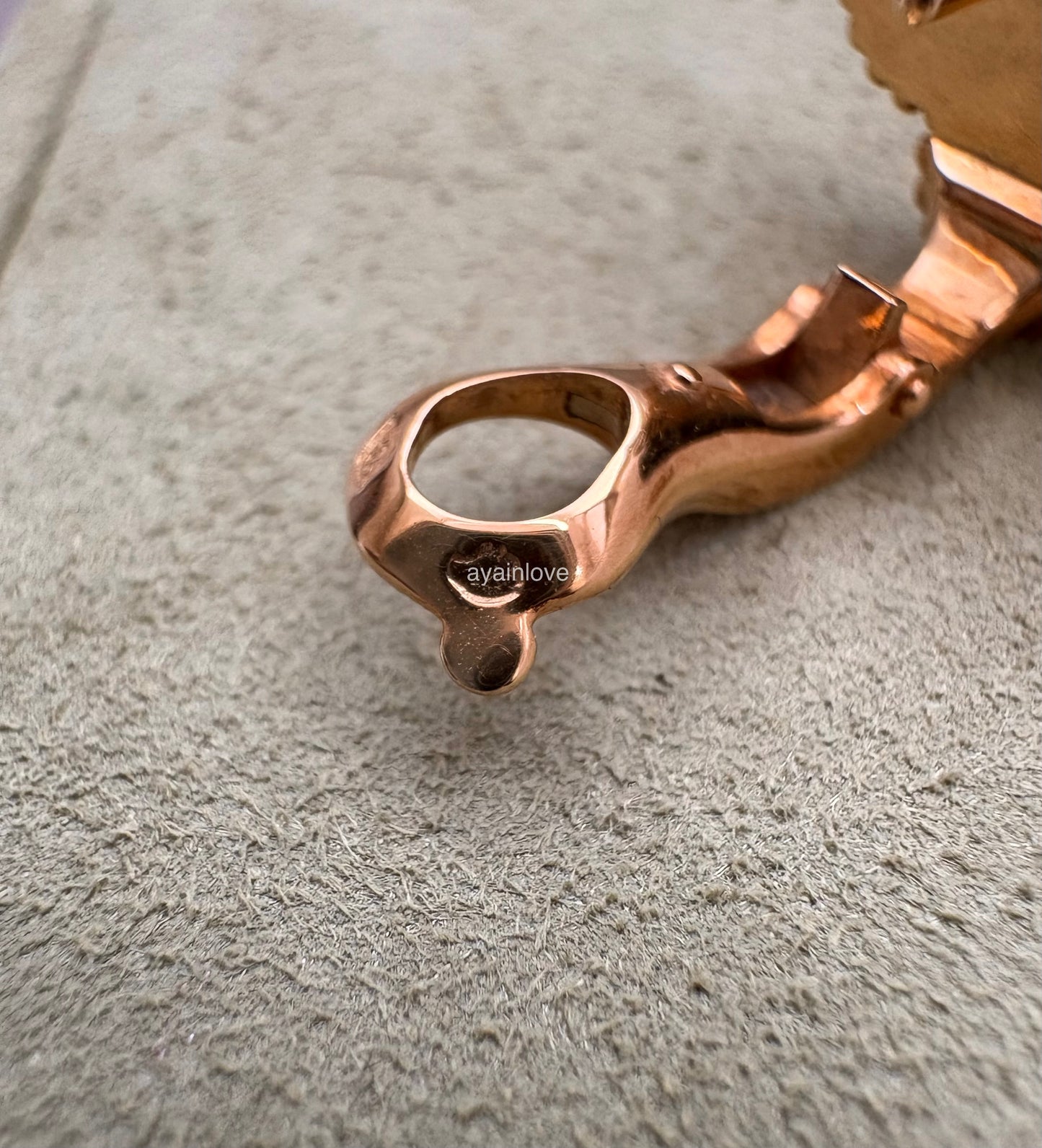 VAN CLEEF ARPELS VCA 18KT Yellow Gold Guilloche Vintage Alhambra Earrings