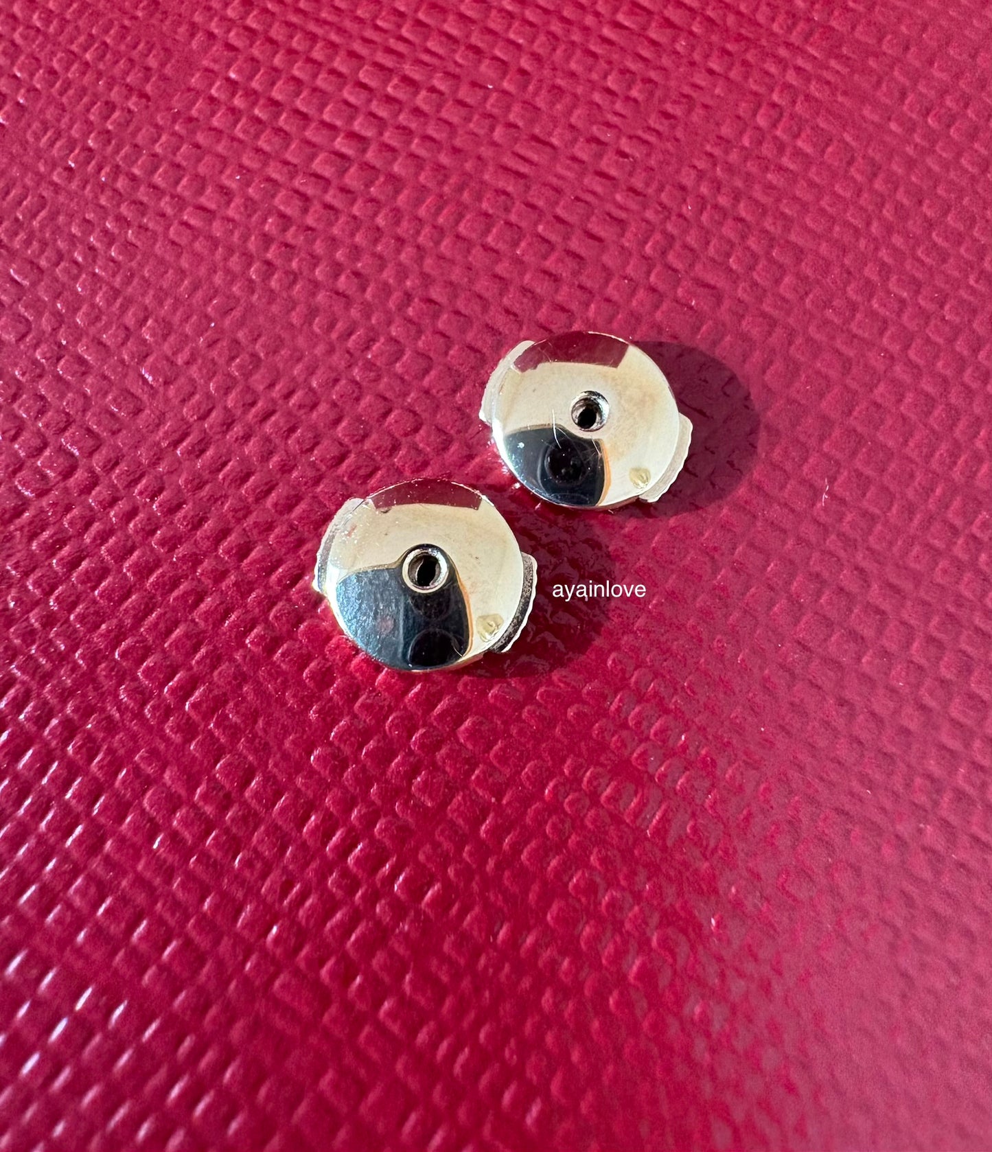 CARTIER Clash 18KT Rose Gold Hoop Earrings Small Model