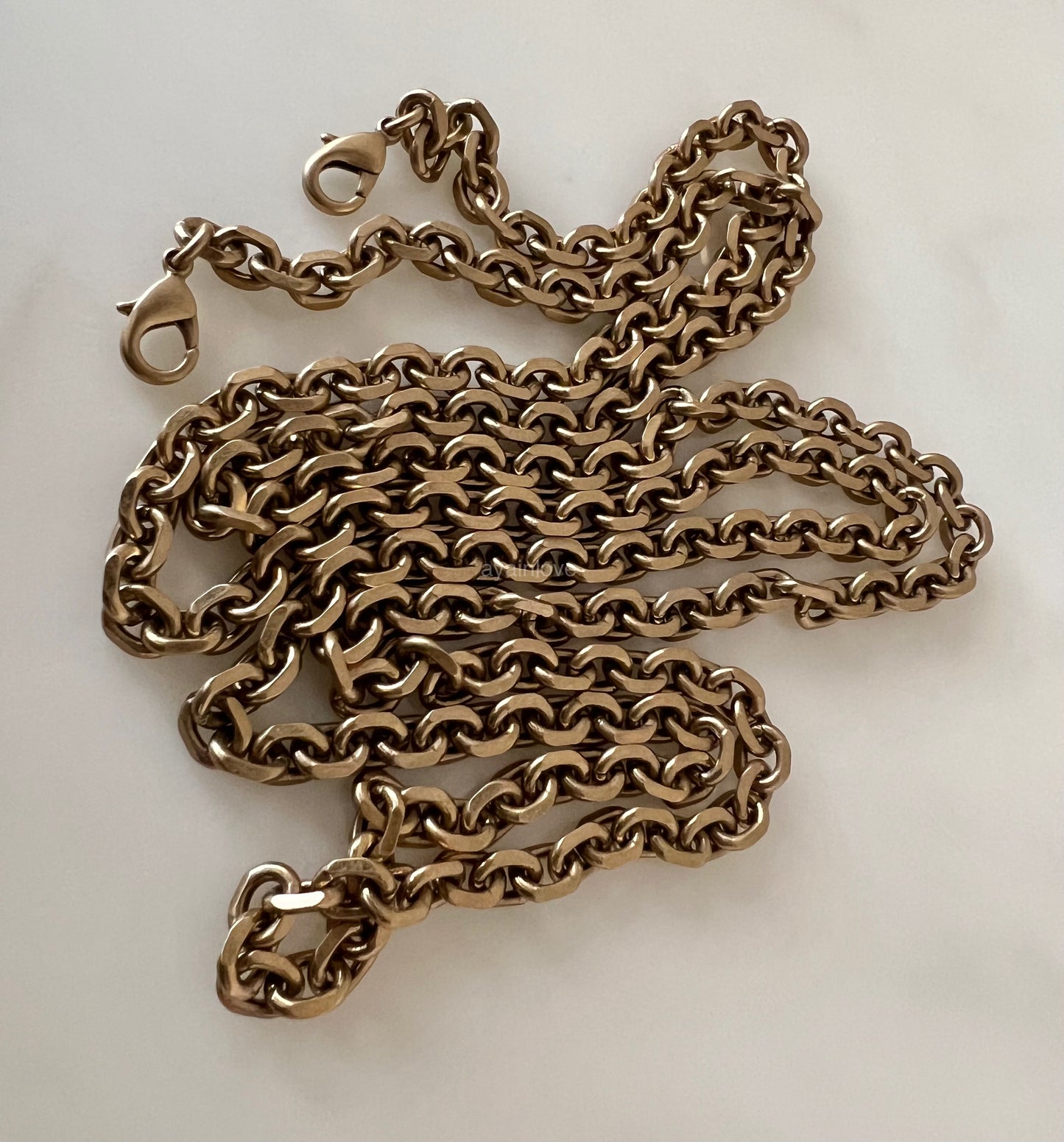 DIOR Saddle Blue Oblique Jacquard Chain Pouch Bag Gold Hardware