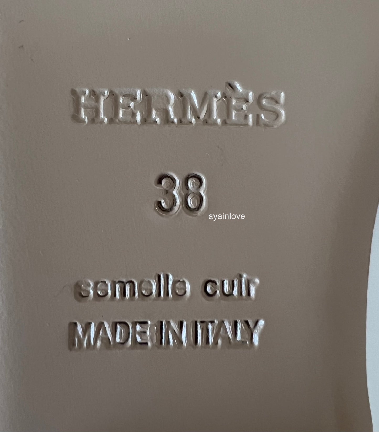 HERMES White Blanc Calfskin Oz Mules Loafers Shoes Palladium Hardware Size 38