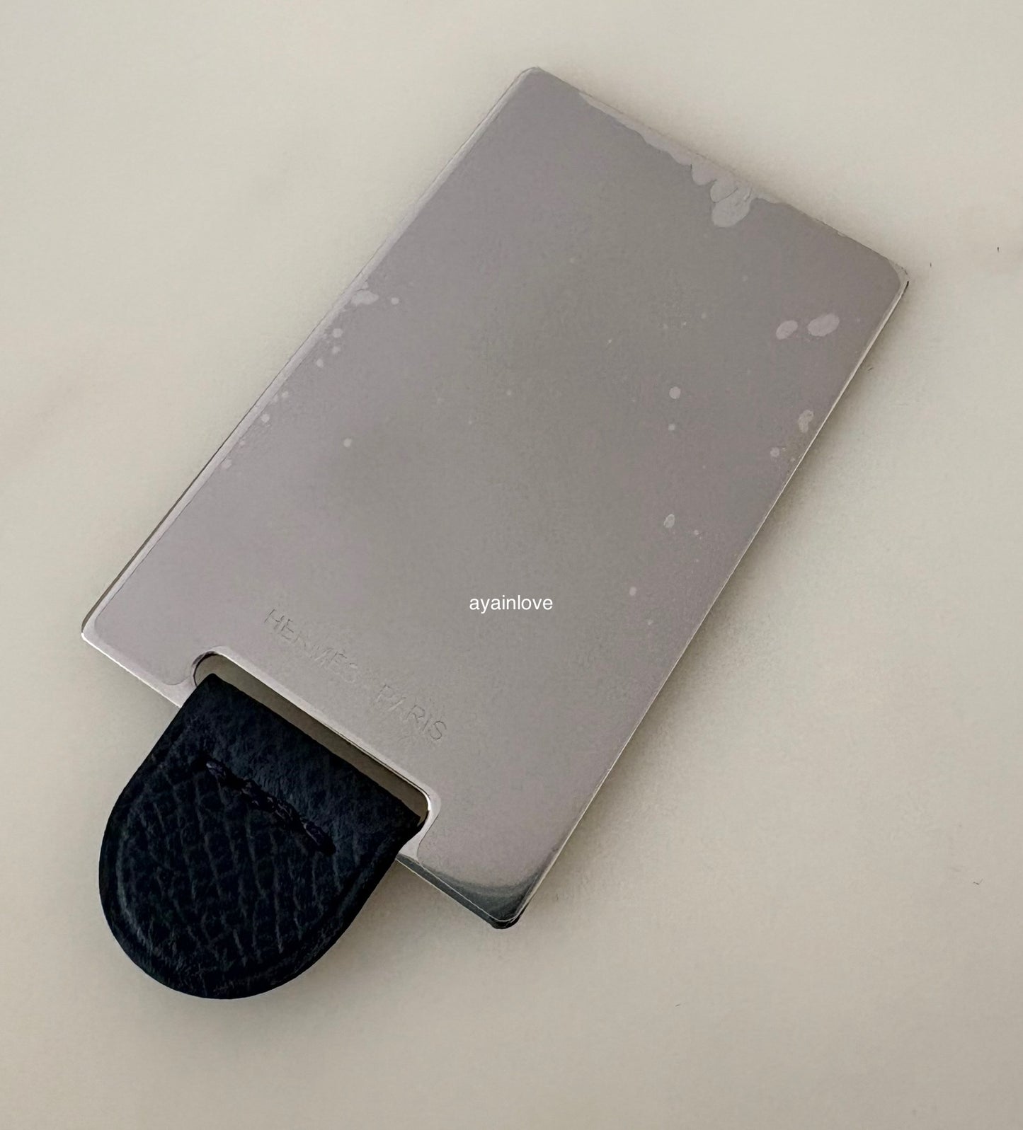 HERMES Constance 18 Gris Misty Epsom Permabrass Hardware W Stamp