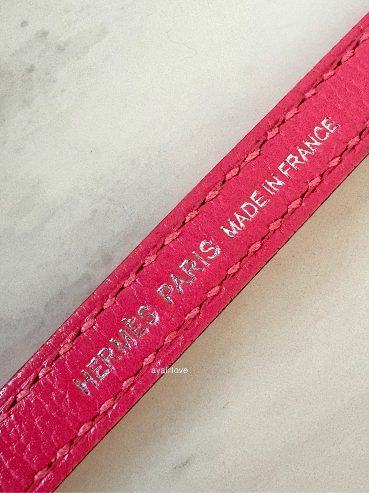 HERMES Mini Kelly 20 Pink Rose Lipstick Chèvre Mysore Palladium Hardware D Stamp