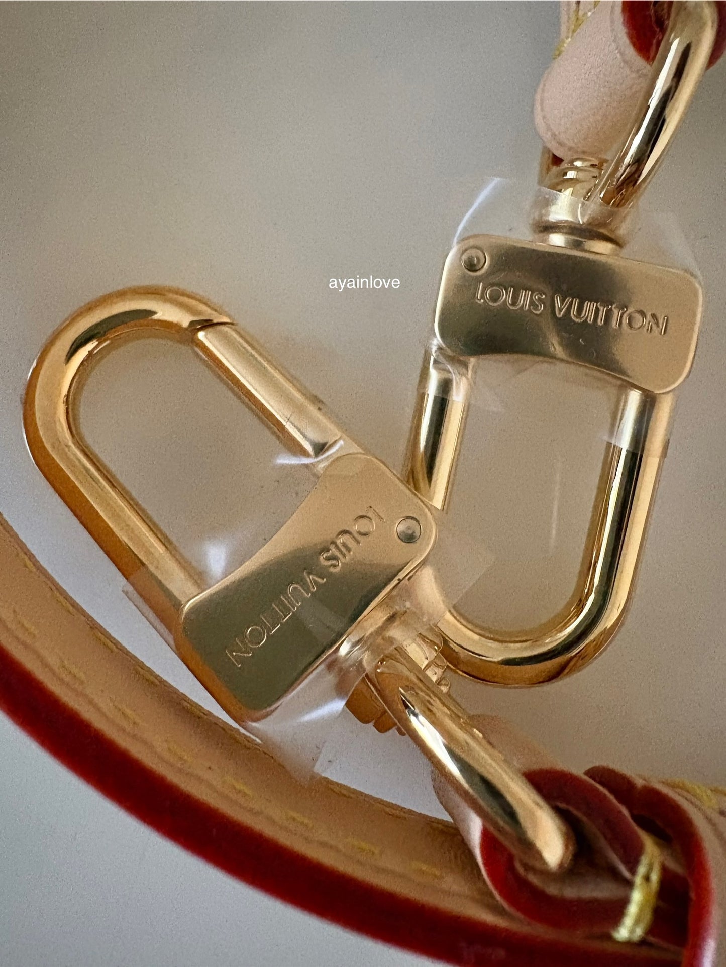 LOUIS VUITTON LV x TM Nano Alma Monogram Cherise Gold Hardware