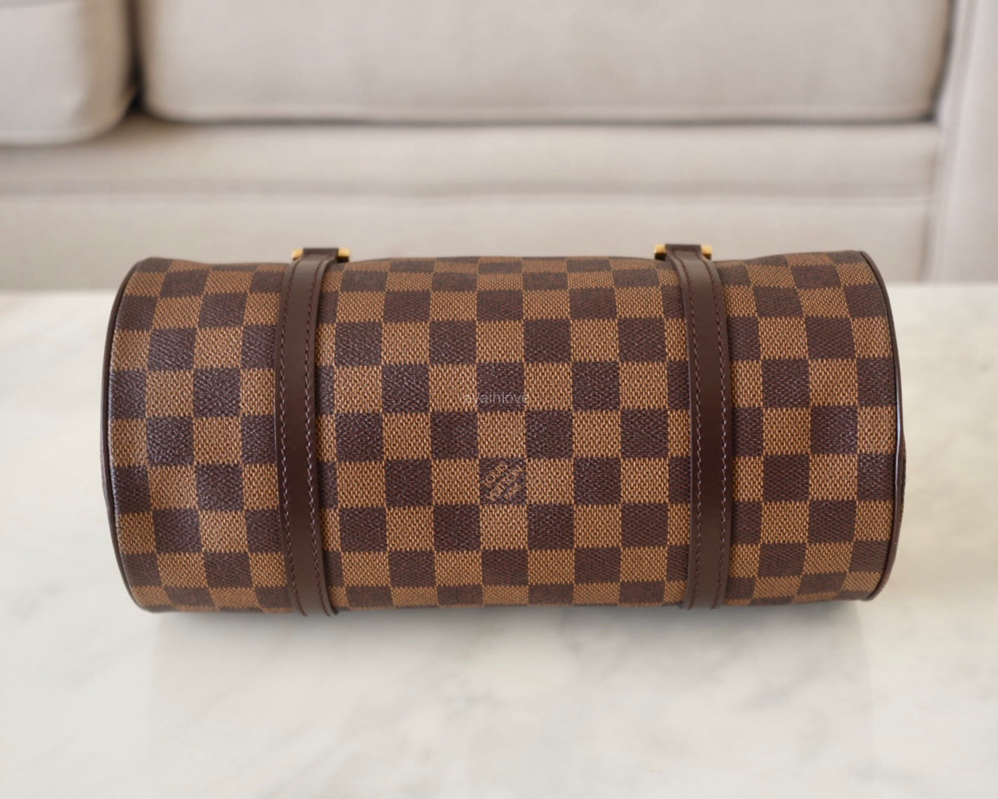 LOUIS VUITTON LV Papillon 26 Damier Ebene