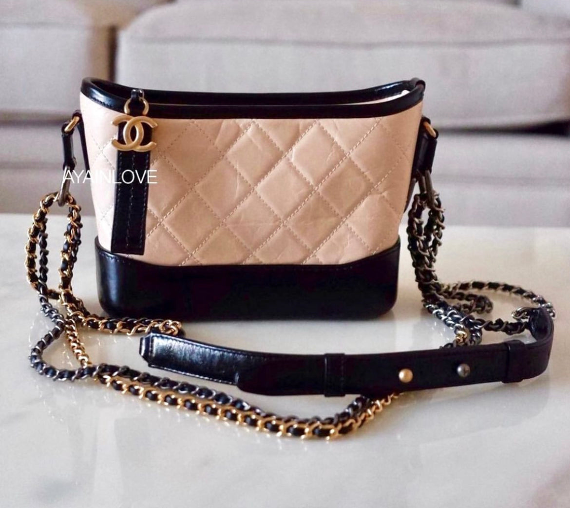 Chanel Small Black Gabrielle Mixed Hardware - Luxury Shopping