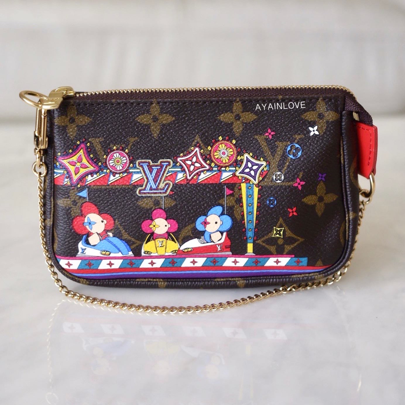 LIMITED EDITION MINI POCHETTE HOLIDAY 2020 MONOGRAM BUMPER CARS VIVIEN –  AYAINLOVE CURATED LUXURIES