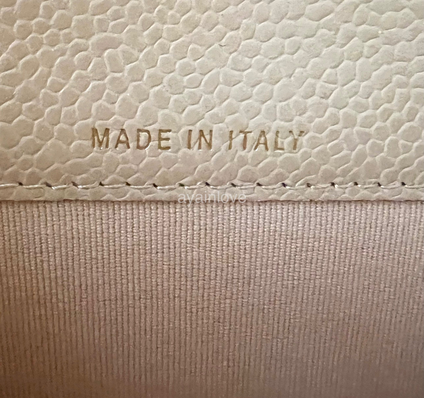 CHANEL Classic Beige Clair Caviar Small Snap Card Holder Gold Hardware