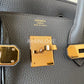 HERMES Birkin 30 Togo Gris Etain Bag Rose Gold Hardware D Stamp