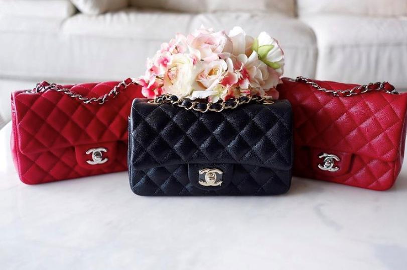 No.3051-Chanel Incognito Caviar Square Mini Flap Bag – Gallery Luxe