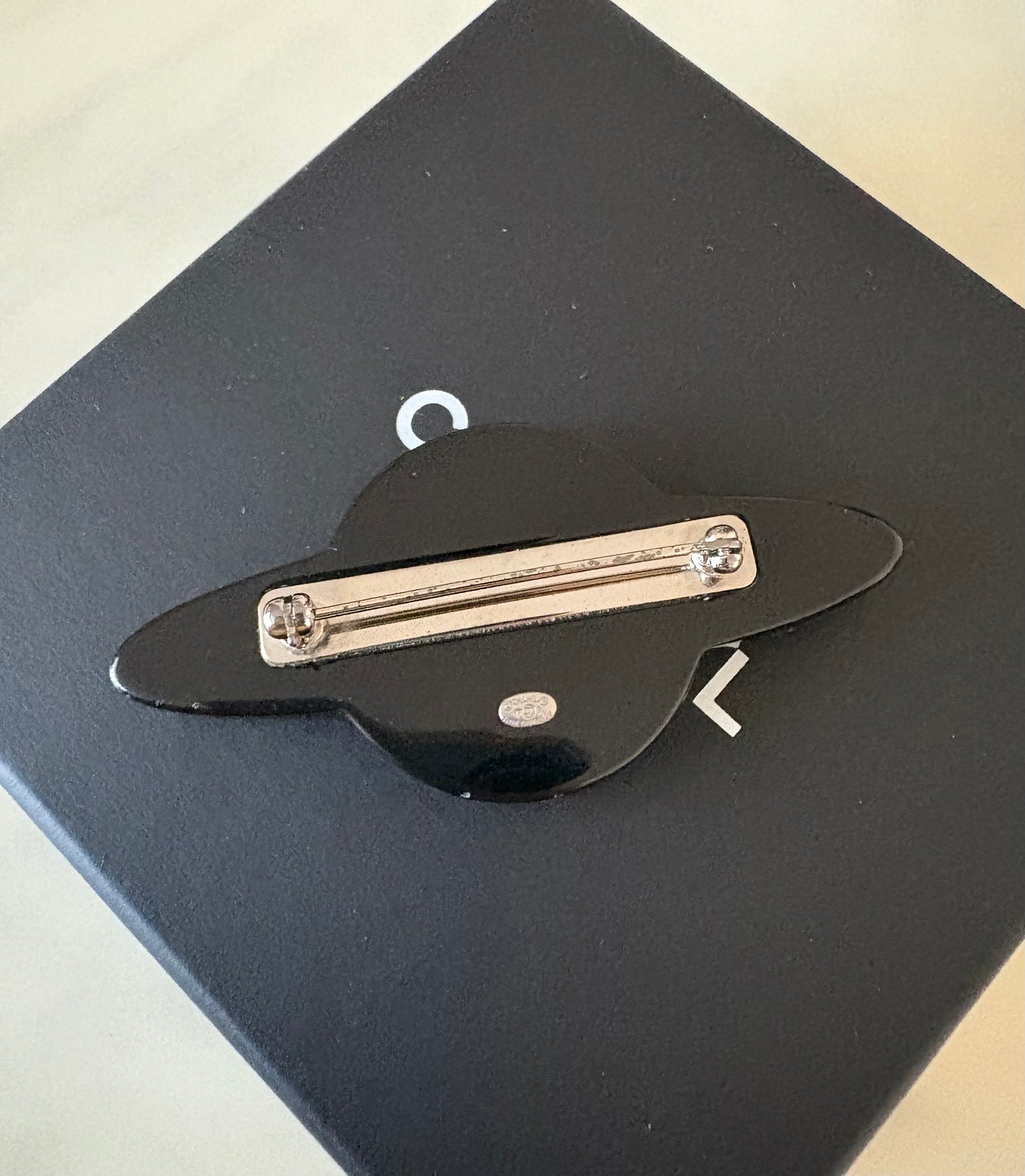 CHANEL 17K Multicolour Planet Resin Strass Brooch