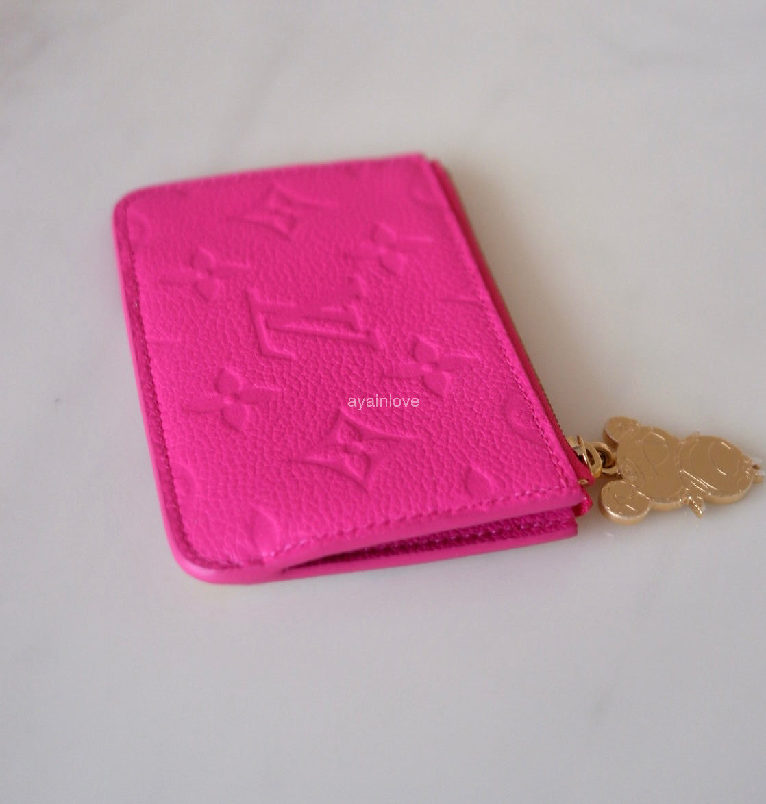 LOUIS VUITTON LV x TM Murakami Kawaii Pink Romy Cardholder