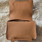 HERMES Geta Gold Evercolor Bag Palladium Hardware W Stamp