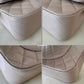 CHANEL 19S Iridescent Beige Lambskin Medium/Large Classic Flap Light Gold Hardware