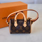 LOUIS VUITTON LV Micro Speedy Monogram Bag Charm