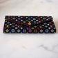 LOUIS VUITTON LV Black Murakami Multicolour Sarah Wallet Gold Hardware