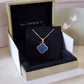 Van Cleef Arpels VCA 1 Motif Agate Magic Alhambra Long Necklace 18KT Yellow Gold