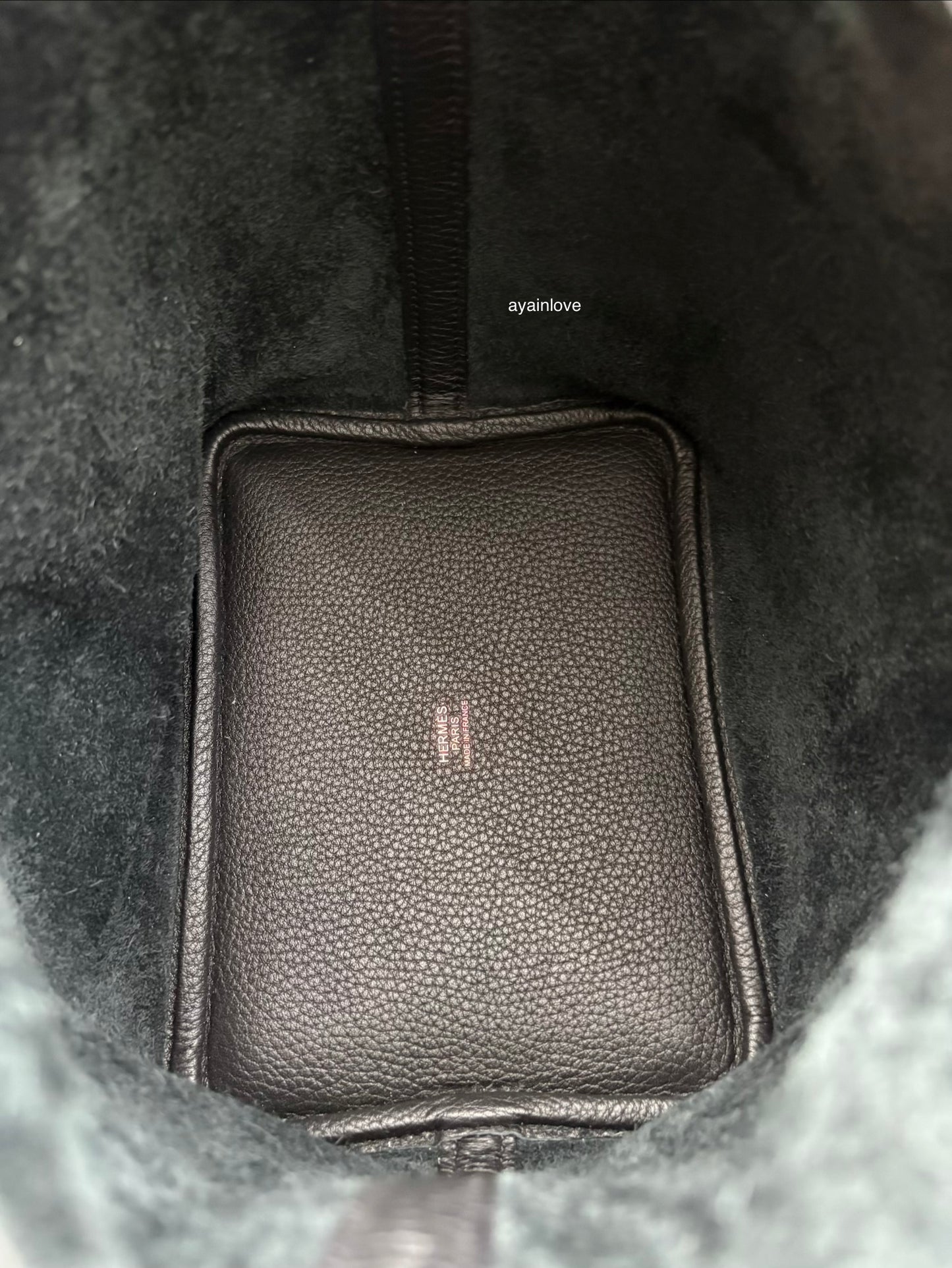 HERMES Picotin Lock 18 Noir Black Taurillion Clemence Gold Hardware