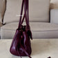 CHANEL 26S Burgundy Caviar Small Tote Urban Essential Bag Gold Hardware