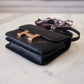 HERMES Constance Mini 18 Noir Black Epsom Rose Gold Hardware W Stamp