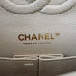 CHANEL 19S Iridescent Beige Lambskin Medium/Large Classic Flap Light Gold Hardware