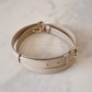 DIOR Small Lady Dior Beige Patent Cannage Calf Skin Bag