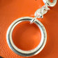 HERMES Farandole Sterling Silver Bracelet Size ST