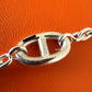 HERMES Farandole Long Necklace 80 Sterling Silver
