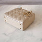 DIOR Small Lady Dior Beige Patent Cannage Calf Skin Bag