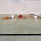 Van Cleef Arpels VCA 5 Motifs Lucky Spring Carnelian, Mother of Pearl and Onyx Bracelet 18KT Rose Gold