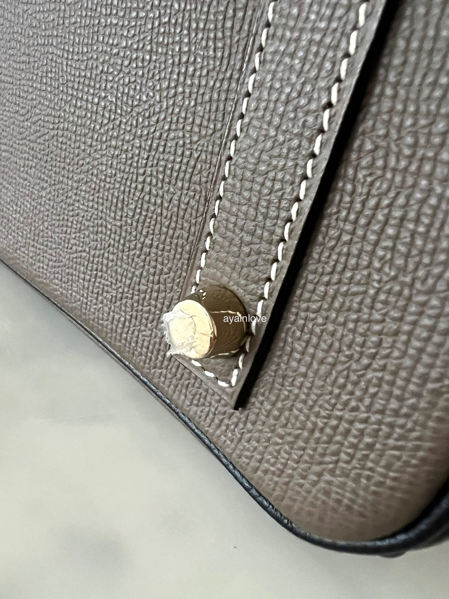 Hermès Etoupe Epsom Birkin 30 Gold Hardware, 2023 Available For