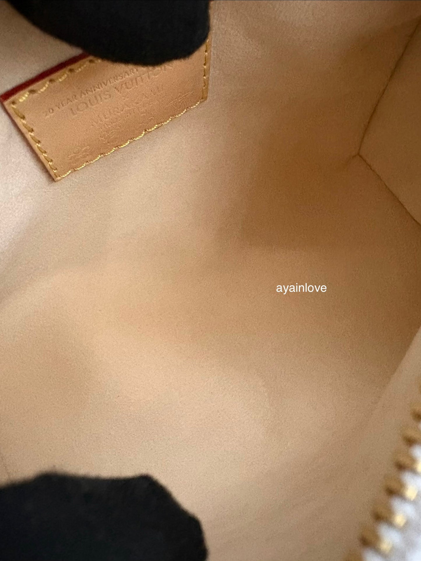 LOUIS VUITTON LV x TM White Multicolour Murakami Nano Speedy Gold Hardware