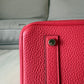 HERMES Birkin 35 Togo Rouge Pivoine Gold Hardware R Stamp