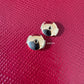 CARTIER Clash 18KT Rose Gold Hoop Earrings Small Model