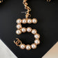 CHANEL 24S Pearl COCO No. 5 Adjustable Chain Belt Gold Hardware