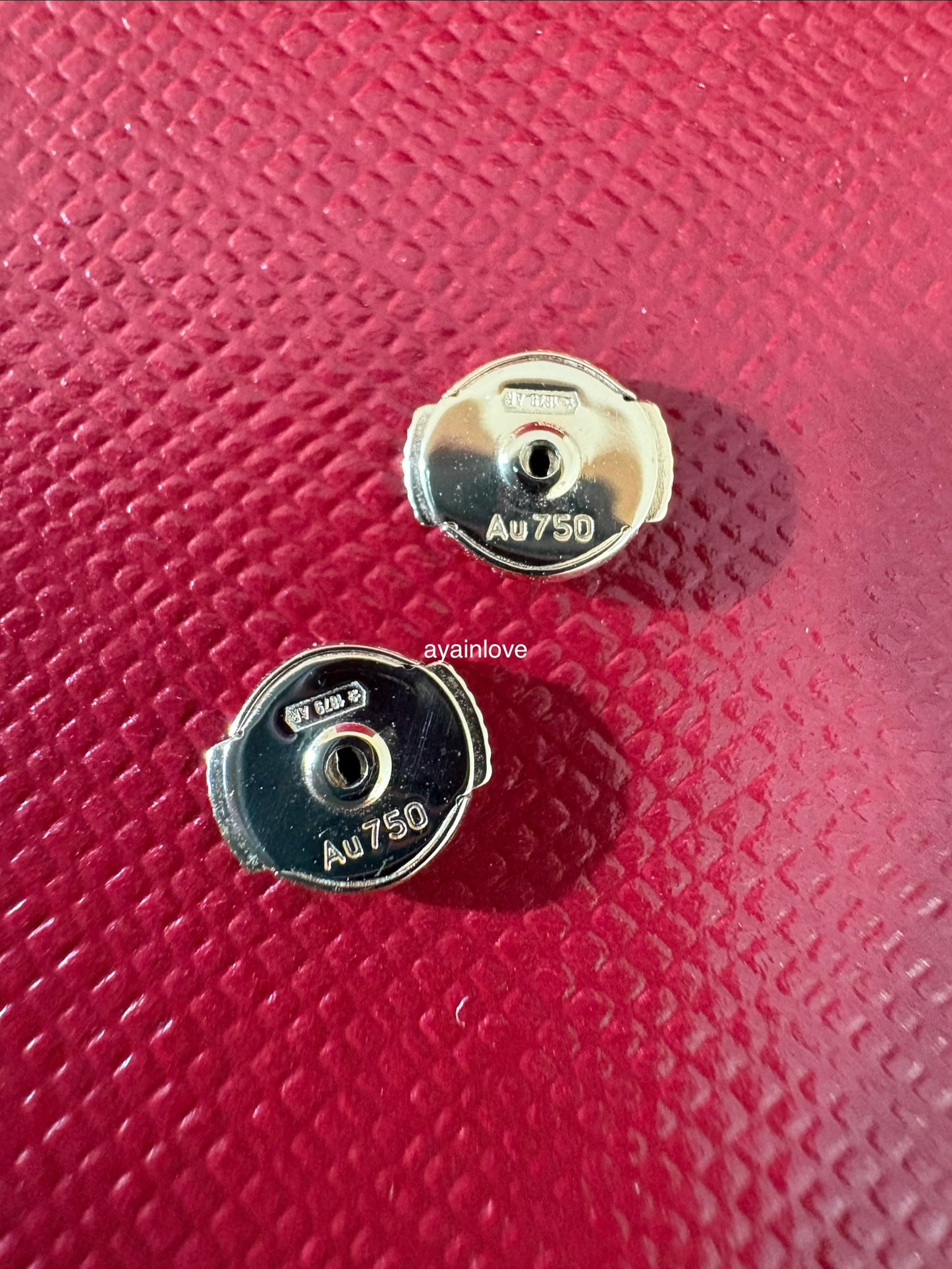 CARTIER Clash 18KT Rose Gold Hoop Earrings Small Model