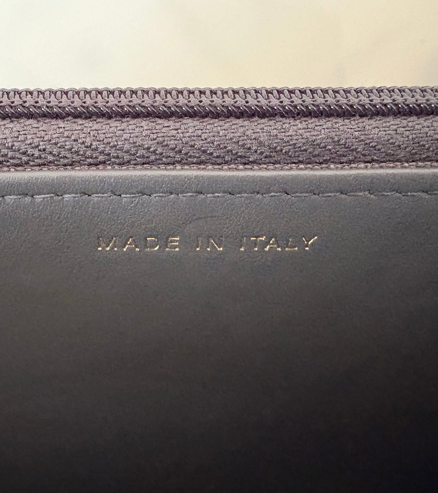 CHANEL 23K Dark Grey Caviar Camellia CC Wallet On Chain *Microchipped* Brushed Gold Hardware