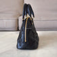 LOUIS VUITTON LV Alma BB Black Calfskin Bubblegram Bag Gold Hardware