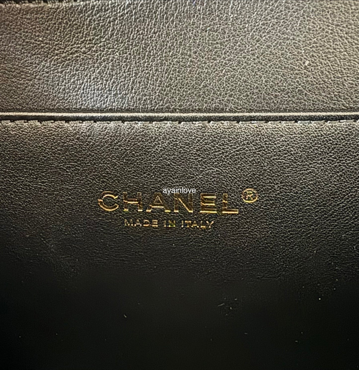 CHANEL 23S Black Lambskin Pick Me Up Quilted Vanity Case Camera Bag Gold Hardware