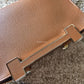 HERMES Geta Gold Evercolor Bag Palladium Hardware W Stamp
