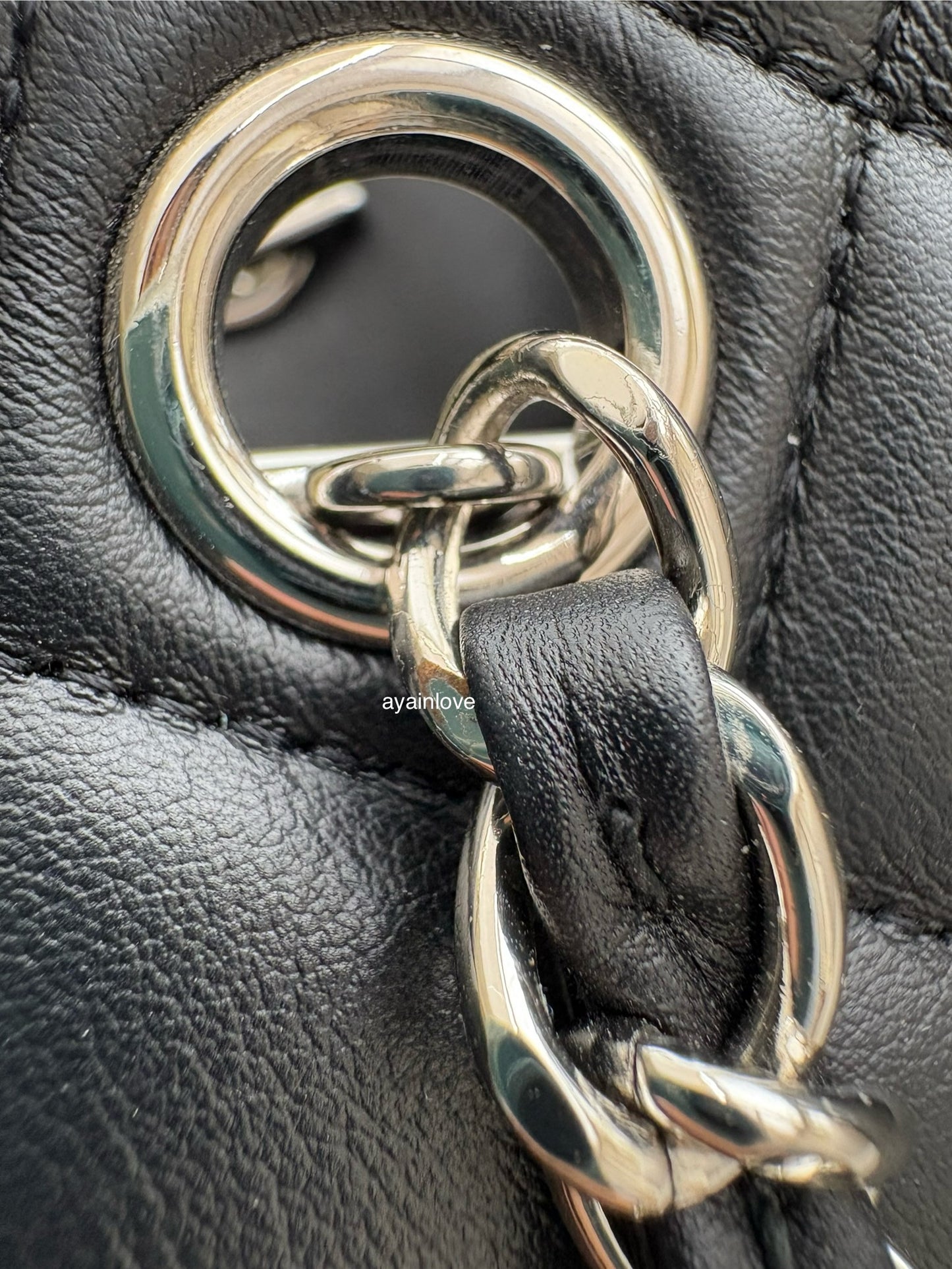 CHANEL Black Quilted Calfskin Tote Bag Classic CC Lock Silver Hardware