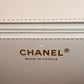 CHANEL 2025 Light Grey Lambskin Microchipped Quilted Chocolate Bar Mini Flap Bag Brushed Gold Hardware