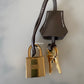 HERMES Kelly 25 Etoupe Epsom Bag Gold Hardware W Stamp