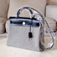 HERMES Herbag Zip 31 Vache Hunter Ecru Noir Palladium Hardware U Stamp