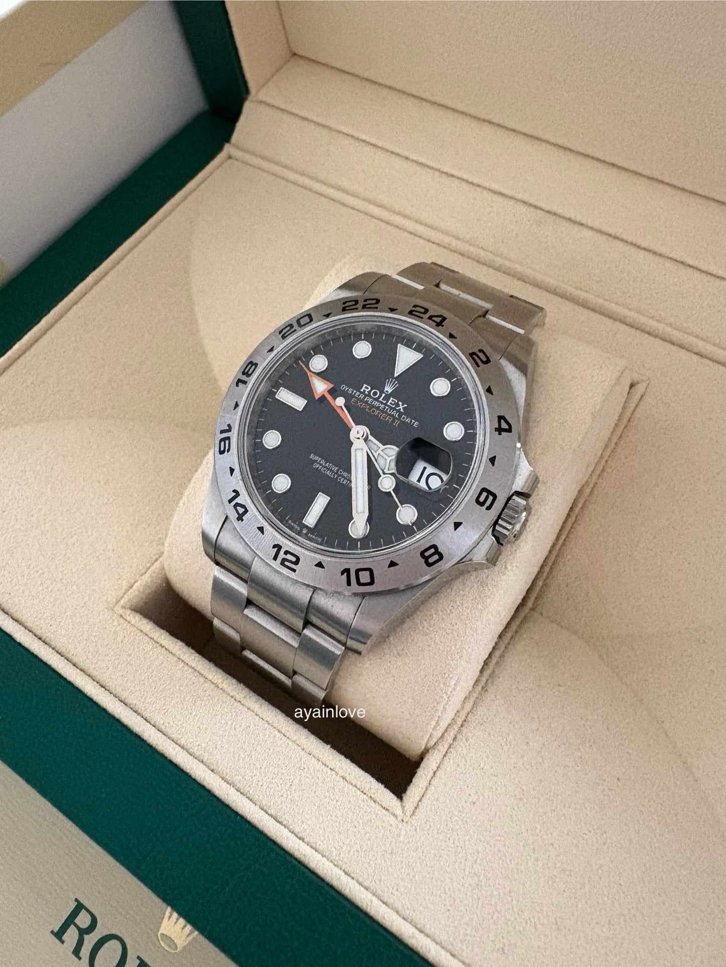 ROLEX Explorer II 42mm Black Dial 2023 Oystersteel 226570