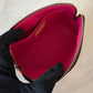 LV LOUIS VUITTON Limited Edition Pink V Voyage Grenade Monogram Cosmetic Pouch