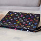 LOUIS VUITTON LV x TM Black Multicolour Rainbow Murakami Toiletry 26 Pouch