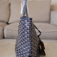 GOYARD St Saint Louis PM Navy Blue Tote Bag
