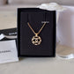 CHANEL 20K Round Pearl Crystal Black White CC Adjustable Necklace Gold Hardware